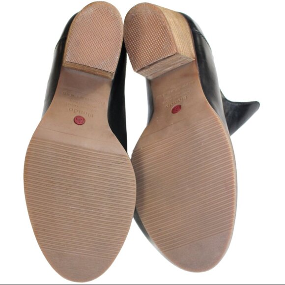 Blondo Neda Black Leather Waterproof Split Ankle Boot, Size 7.5 - Picture 11 of 11